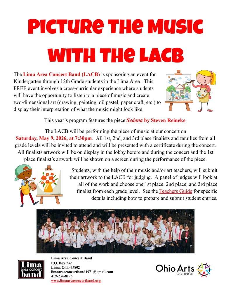 2026 Picture the Music with the LACB Flyer